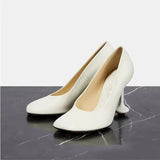 KYLETHOMASW  -  Star style Fashion Square toe Soft Leather Women Pumps Spring Autumn Office Lady Stiletto High heels Female Party Dress Shoes