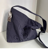 KYLETHOMASW  -  Men and Women Streetwear Travel Crossbody Bags Korean Letter Embroidery Y2k Handbags Trendy Casual All Match Shoulder Bag Women