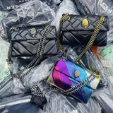 Kylethomasw Kurt Geiger Shoulder Bag Women's Luxury Brand Designer Fashion Retro Crossbody Bags High Quality Simple Large Capacity Handbags