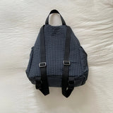KYLETHOMASW  -  Women Soft Nylon High-capacity Backpacks Summer Grid Backpack Girls School Bag Lightweight Travel Back Pack