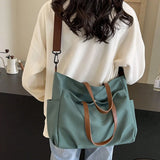 KYLETHOMASW  -  Women's Multi-Pocket Handheld Tote Bag, Simple And Fashionable Shoulder Crossbody Bag, Lightweight And Foldable Shoulder Bag
