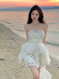 KYLETHOMASW  -  Summer Spring 2025 New Women Elegant Princess Dress Sleeveless Chic Female New Clothes Vestidos