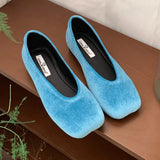 KYLETHOMASW  -  New Autumn Footwear Women Mary Jane Shoes Shallow Comfort Soft Sole Square Toe Dress Shoes Fashion Brand Flats Shoes Ladies