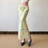 KYLETHOMASW  -  New Fashionable Floral Skirt Sexy Hot Girl