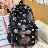 KYLETHOMASW  -  High-capacity Schoolbags Women Ins Korean  All Match Star Printing Laptop Bags Kawaii Y2k Fashion Students Backpacks Streetwear