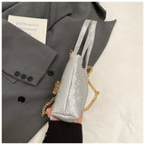 KYLETHOMASW  -  High-End Hand-Held Small Bag for Women 2025 New Trendy Fashion Texture Mini Bucket Bag Summer Chain Crossbody Bag