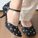 KYLETHOMASW  -  New Women Sandals Retro French Style High Heeled Sandals for Woman Exquisite Air Mesh Casual Shoe Designer Shoes Sandalias Mujer