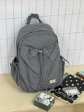 KYLETHOMASW  -  Drawstring Bow Mochila Outdoor Travel Backpack Large Capacity Bag Backpacks Lightweight Mochilas Mujer Student Bolsas Feminina