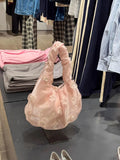 KYLETHOMASW  -  Summer New Sweet Three-dimensional Flower Bead Shoulder Bag Embroidery Mesh Handbag