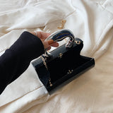KYLETHOMASW  -  Women Handbag Bag Metal Handles Wallet Shoulder Bag Large Capacity Party Clutches Vintage Style Everyday Shoulder Bag Daily Bag