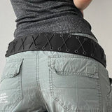 KYLETHOMASW  -  Western style retro personalized tassel strap with corns belt, niche and versatile, fashionable waist cinching and slimming belt