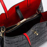 Kylethomasw Handbag New Casual Women Luxury Designer Purse  Fashion Women's Shoulder Bag Leather Texture Relief Pattern Bucket Bag