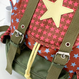 KYLETHOMASW  -  Cute Large Capacity Lucky Star Backpack Korean Style Multi-pocket Drawstring Schoolbag Y2K Nylon Hiking Camping Bag Students