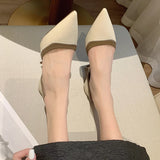 Kylethomasw Women's High-heeled Slippers Elegant Fashion Pointy High-heeled Women's Mule Summer Fashion Party Ball Shoes Women Shoes