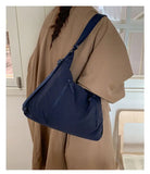 KYLETHOMASW  -  New Solid Simple Zipper Women's Handbags Streetwear Office Lady Shoulder Underarm Bag Y2k Aesthetic Fashion Chic Backpacks