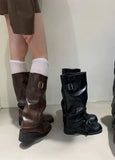 KYLETHOMASW  - Veridian Knee High Boots