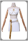 KYLETHOMASW  -  Rumi Zoey Mira Cosplay Costume Wig Women Girls White Leather Suit Halloween Carnival Party Comic-con Role Playing Outfit