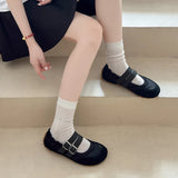 KYLETHOMASW  -  Autumn New Ballet Sports Mary Jane Retro Shoes for Women Design Sense Single Shoes for Women