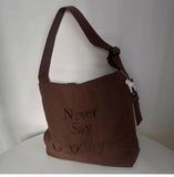 KYLETHOMASW  -  Men and Women Streetwear Travel Crossbody Bags Korean Letter Embroidery Y2k Handbags Trendy Casual All Match Shoulder Bag Women