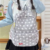 KYLETHOMASW  -  Teen Boys Girls Star Print Backpack New Fashion Large Capacity Casual School Travel Daily Daypack Female Travel Backpacks