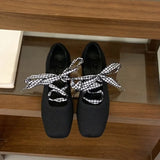 KYLETHOMASW  -  Women's Mary Jane Shoes Exquisite French Style Casual Shoes for Woman Fashion Shallow Low Heels Designer Shoes Zapatos De Mujer