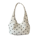 KYLETHOMASW  -  Luxury Design Y2k Aesthetic Office Lady Shoulder Bags Elegant All Match Dots Women's Handbags Korean Chic Fashion Underarm Bag