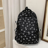 KYLETHOMASW  -  Bow Print Mochilas Mujer High Capacity Mochila Lightweighte Bag Student Bolsas Preppy Style Backpack Sweet Bags for Woman