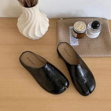 KYLETHOMASW  -  New Women Shoes Exquisite Japanese Style Muller Slippers for Woman Fashion Vacation Casual Shoes Designer Shoes Zapatos De Mujer