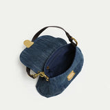 KYLETHOMASW  -  Fashion Denim Women Shoulder Bags small Lady Axillary bags ladies Handbags blue Cowboy Female totes wallet bolsas