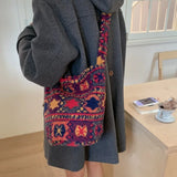 KYLETHOMASW  -  Lamb Wool Kawaii Cute Crossbody Bag Y2k Aesthetic All Match Knitted Bags for Women Harajuku Grunge Fluffy Shoulder Handbags