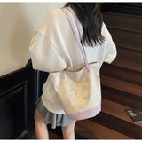 KYLETHOMASW  -  Tote Bag for Women New Style Fashionable and Versatile College Student Commuting One Shoulder Class Bucket Bags