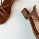 KYLETHOMASW  -  Women Heeled Sandals New Open Toe Slippers Women Shoes Trend Beach Dress Comfort Shoes Chunky Slides Mujer Flip Flops Zapatos