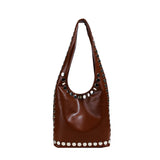 KYLETHOMASW  -  Niche Design Bag 2025 New Trendyy Rivet Tote Bag Fashionable High-End Shoulder Armpit Bag