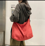 KYLETHOMASW  -  Y2k Aesthetic Solid Vintage Ins Shoulder Bag Streetwear Preppy College Students Crossbody Bags Casual All Match Women's Handbags