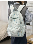 KYLETHOMASW  -  Fashion Kawaii Y2k Backpack Preppy Cute Star Print Girls Schoolbags High-capacity Outdoor Travel Backpacks for Women Students