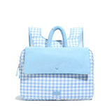 KYLETHOMASW  -  Women Y2k Aesthetic Kawaii Sweet Backpacks Contrast Color Plaid 16 Inch Laptop Bags Fashion Casual Preppy Schoolbags Japanese