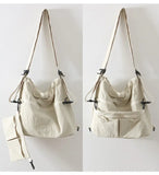 KYLETHOMASW  -  Vintage Y2k Aesthetic Pocket Women's Shoulder Handbags Casual All Match Men and Women Underarm Bag Streetwear Students Backpacks