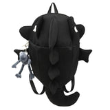 KYLETHOMASW  -  Waterproof Trendy Shark Backpack Large Capacity Casual Travel Laptop Bag Nylon ins College Students Schoolbag Outdoor