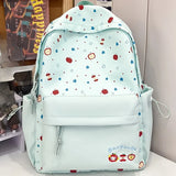 KYLETHOMASW  -  Y2k Star Printing Sweet Kawaii Backpack Women Students Casual Letter Embroidery Backpacks Fashion High-capacity Cute Schoolbags