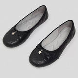 KYLETHOMASW  -  New Trendy Small-brand Star and Bow Ballet Flats New Versatile Casual Flat Shoes for Everyday Wear