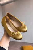 KYLETHOMASW  -  Side Bow Ballet Flats for Women Early Spring New Versatile Mary Jane Shoes That Make Feet Look Smaller