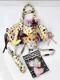 KYLETHOMASW  -  Korean Colorful Polka Dot Shoulder Bags Women Cylinder Zipper Handbag Ladies Unique Versatile Fashion Commute Crossbody Bag