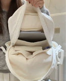 KYLETHOMASW  -  Large Capacity Backpacks Student Bow Korean Style Backpack Ins