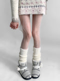 KYLETHOMASW  -  White Lace Pantyhose Ultra-Thin Nighttime Teaching Room Design Spring Sensation Women's Sexy Stockings Leg Beautifying Socks