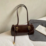 KYLETHOMASW  -  Winter Small PU Leather Square Handbags and Purses Women's Underarm Bag Trend Brand Solid Color Shoulder Bags