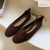 KYLETHOMASW  -  Brand Autumn Women Flat Shoes Ladies Round Toe Mary Jane Shoes Soft Sole Shallow Slip On Ballerinas Shoe Dree Shoes Mule