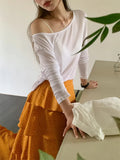 KYLETHOMASW  -  New Polka Dots Cake Long Skirts Women Full Sleeve Sunscreen Casual Loose T-shirts Autumn Fashion Slim Gentle OL