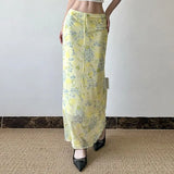 KYLETHOMASW  -  New Fashionable Floral Skirt Sexy Hot Girl