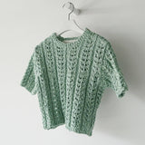 KYLETHOMASW  -  Summer Hollow Out Korean Women's Short Shirts O-Neck Bohemian Short Sleeve Knitted Sexy Tops Female