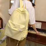 Kylethomasw College Student Women Backpack School Bag for Teenagers Girls Nylon Campus Leisure Japanese Korean Bagpack